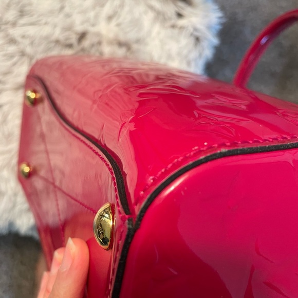 LOUIS VUITTON Montana Handbag Monogram Verni Leather Rose Andian - Valentines 💘 - Picture 12 of 16